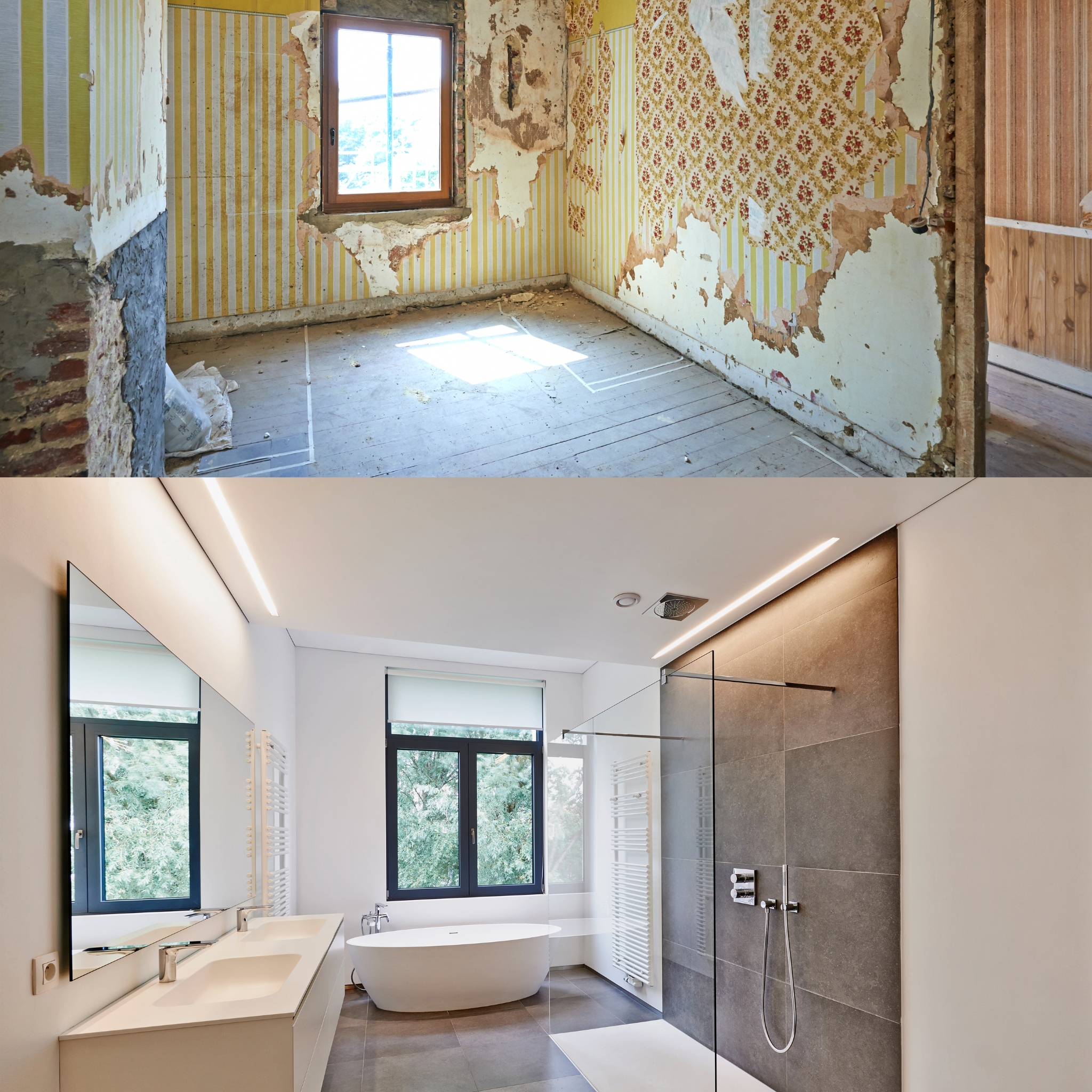 All Trades NC Web bathroom remodel